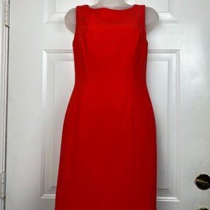 Gianni Bini VIBRANT orange dress size 2